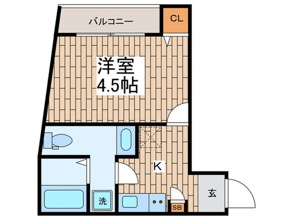 ベルエクラ品川の物件間取画像